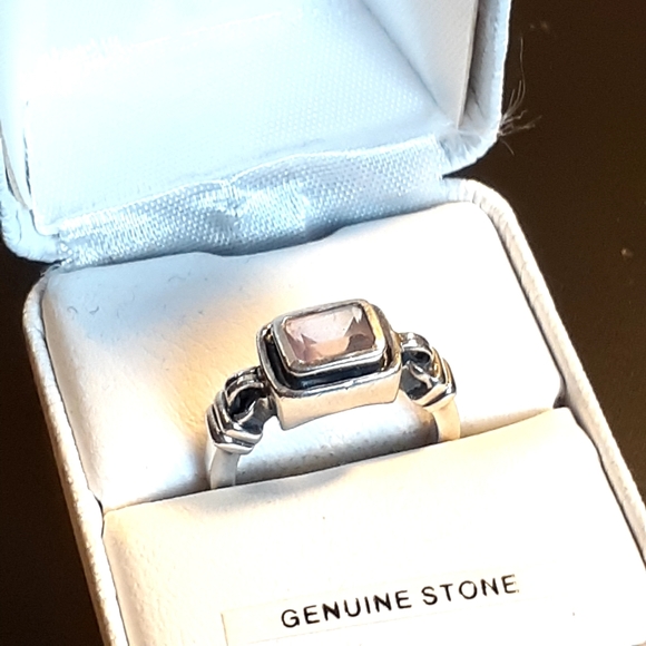 Jewelry - 💍Amethyst Gemstone & Silver Ring, Ring Size 8💍